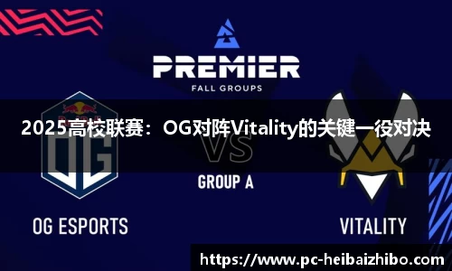 2025高校联赛:OG对阵Vitality的关键一役对决